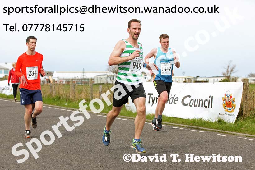 North Tyneside 10k Road Race, Whitley Bay. Photo: David T. Hewitson/Sports for All Pics